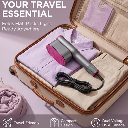 WellPressed™ Portable 2-in-1 Steamer & Iron